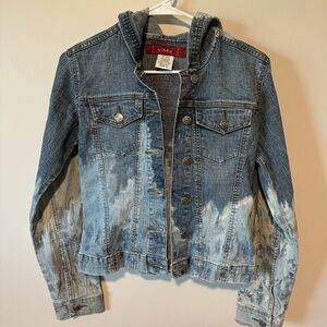 YMI Hooded Denim Jacket